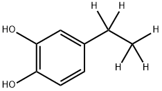 4-Ethyl-D5-catechol Struktur