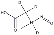 N-Nitrososarcosine-D3 Struktur