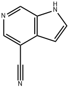 1H-pyrrolo[2,3-c]pyridine-4-carbonitrile Struktur