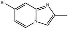 7-bromo-2-methylimidazo[1,2-a]pyridine Struktur