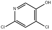 4,6-dichloropyridin-3-ol Struktur