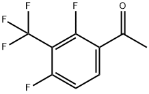 2',4'-Difluoro-3'-(trifluoromethyl) acetophenone Struktur