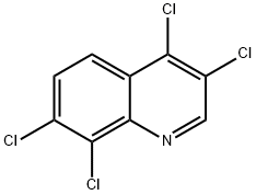 3,4,7,8-Tetrachloroquinoline Structure