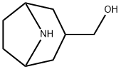 8-azabicyclo[3.2.1]octan-3-ylmethanol HCl Struktur