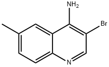 4-Amino-3-bromo-6-methylquinoline Struktur