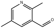 2,5-Dimethylpyridine-3-carboxaldehyde Struktur