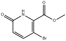 Methyl 3-bromo-6-hydroxypyridine-2-carboxylate Struktur