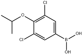 3,5-Dichloro-4-isopropoxyphenylboronic acid Struktur