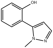 2-(1-methyl-1H-pyrazol-5-yl)phenol Struktur