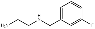 N-(3-fluorobenzyl)ethane-1,2-diamine Struktur