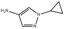 1-cyclopropyl-1H-pyrazol-4-amine Struktur