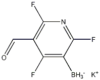 potassium trifluoro(5-formylpyridin-3-yl)borate Struktur