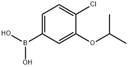 4-Chloro-3-isopropoxyphenylboronic acid Struktur