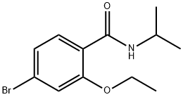 4-Bromo-2-ethoxy-N-isopropylbenzamide Struktur