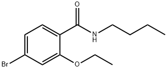 4-Bromo-N-butyl-2-ethoxybenzamide Struktur