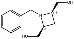 (1-benzylazetidine-2,4-diyl)dimethanol Struktur