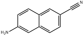 6-Aminonaphthalene-2-carbonitrile Struktur