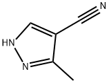 3-Methyl-4-cyanopyrazole Structure