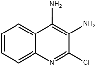 3,4-Diamino-2-chloroquinoline Struktur