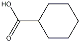 Cyclohexanecarboxylic acid Struktur