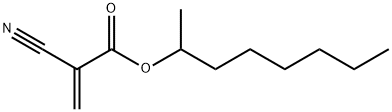 氰基丙烯酸仲辛酯 結(jié)構(gòu)式