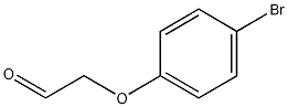 Acetaldehyde, (4-bromophenoxy)- Struktur