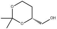 (R)-2,2-Dimethyl-1,3-dioxane-4-methanol  Struktur