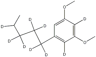 Olivetol Dimethyl Ether-d9 Struktur