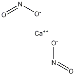 Calcium nitrite Struktur