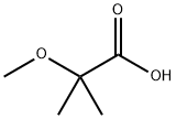 2-methoxy-2-methylpropanoic acid Struktur