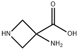 3-aminoazetidine-3-carboxylic acid Struktur