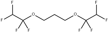 1,3-Bis(1,1,2,2-tetrafluoroethoxy)propane Struktur