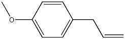 1 -Methoxy-4-(2-propenyl) benzene Struktur