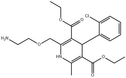 アムロジピンジエチルエステル 化學構(gòu)造式