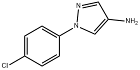 1-(4-Chlorophenyl)-1H-pyrazol-4-amine Struktur