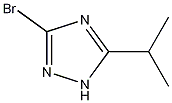 3-bromo-5-isopropyl-1H-1,2,4-triazole Struktur