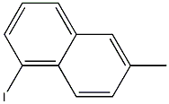 1-Iodo-6-methylnaphthalene Struktur