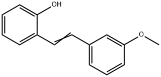 2-[2-(3-甲氧基苯)乙烯]苯酚, 143212-74-2, 結(jié)構(gòu)式