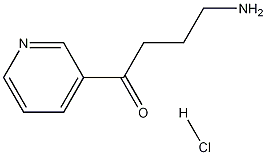 4-AMINO-1-PYRIDIN-3-YL-BUTAN-1-ONE HYDROCHLORIDE Struktur