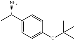 Benzenemethanamine, 4-(1,1-dimethylethoxy)-.alpha.-methyl- Struktur