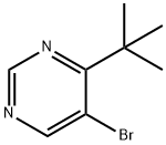 5-Bromo-4-tert-butylpyrimidine Struktur