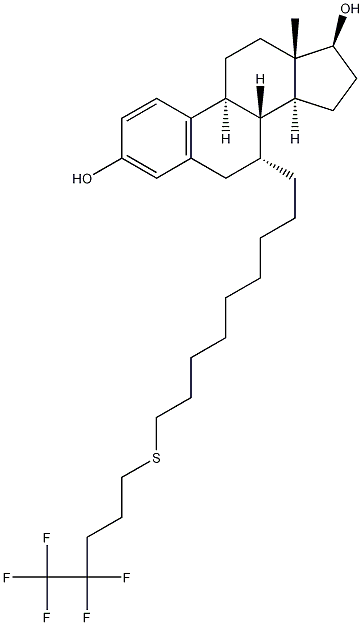 (7R,8R,9S,13S,14S,17S)-13-メチル-7-(9-((4,4,5,5,5-ペンタフルオロペンチル)チオ)ノニル)-7,8,9,11,12,13,14,15,16,17-デカヒドロ-6H-シクロペンタ[A]フェナントレン-3,17-ジオール