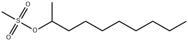 2-Decanol 2-Methanesulfonate Struktur