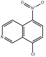 8-chloro-5-nitroisoquinoline Struktur