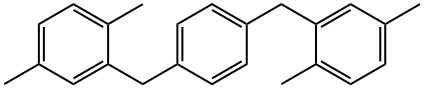 1,4-Bis[(2,5-dimethylphenyl)methyl]benzene Struktur