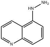 5-hydrazinylquinoline Struktur