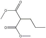 Dimethyl 2-propylmalonate Struktur