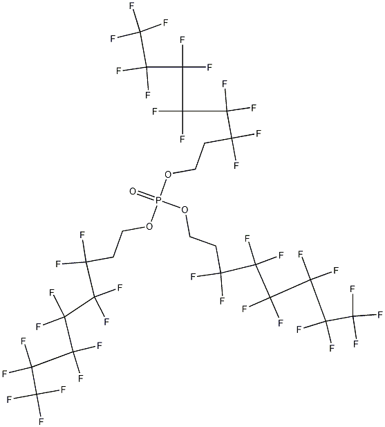 Tris[2-(perfluorohexyl)ethyl] Phosphate Struktur