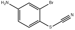 3-Bromo-4-thiocyanatoaniline Struktur