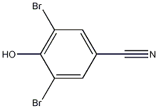 3,5-Dibromo-4-hydroxybenzonitrile Struktur